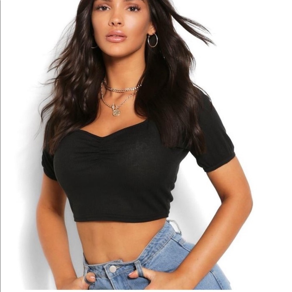 Vero Moda Black Crop top